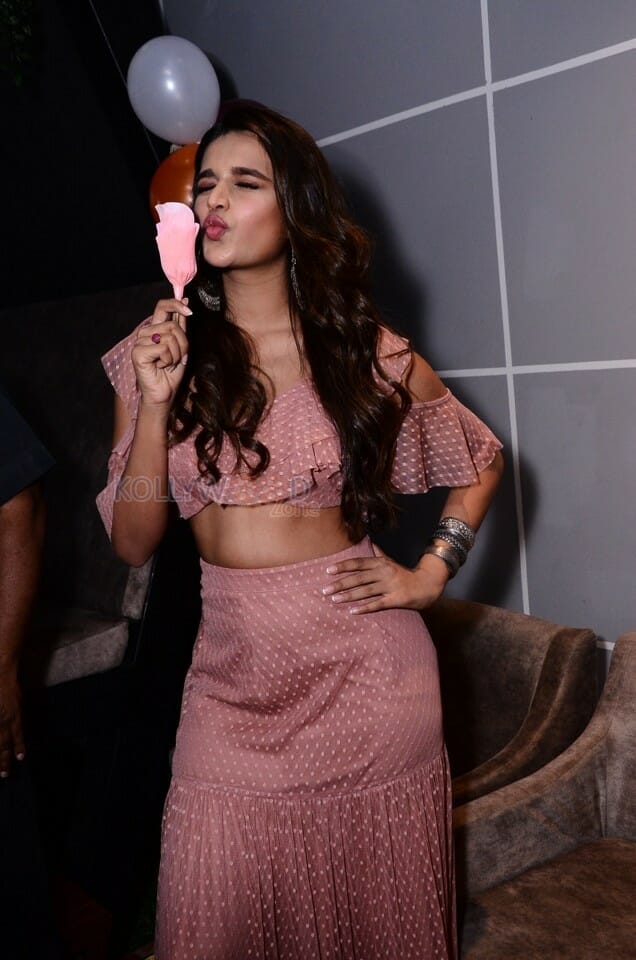 Actress Nidhhi Agerwal Launches Chocolate Room Store In Hitech City Photos