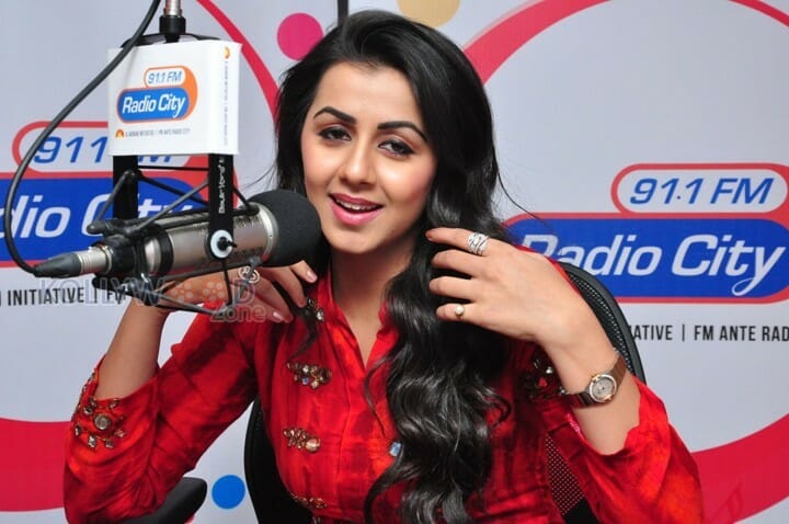 Actress Nikki Galrani At Radio City Photos