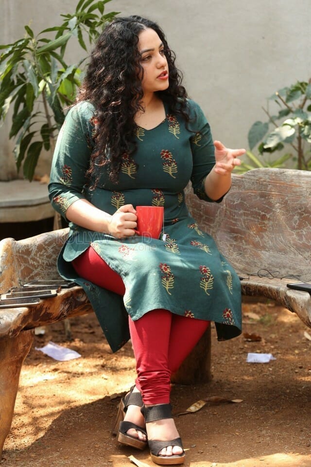 Actress Nithya Menen Interview Photos