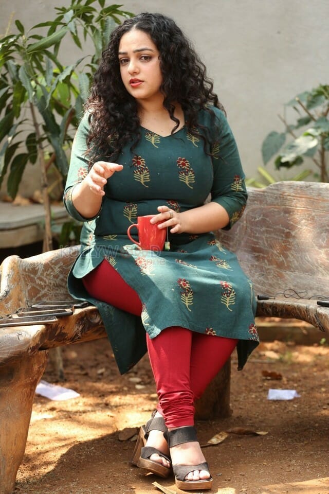 Actress Nithya Menen Interview Photos