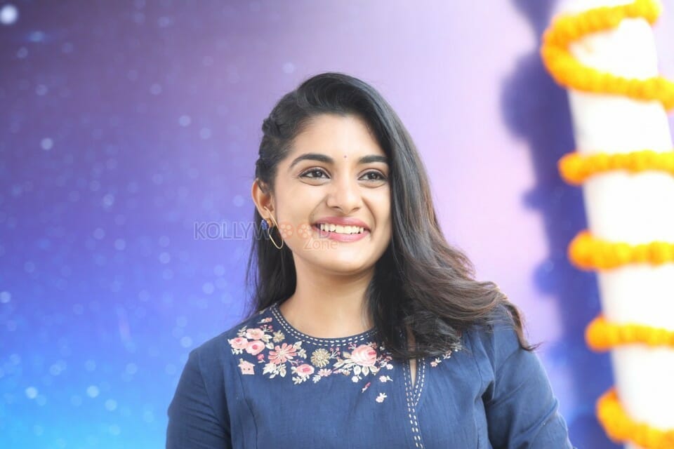 Actress Niveda Thomas At Swaasa Movie Launch Photos