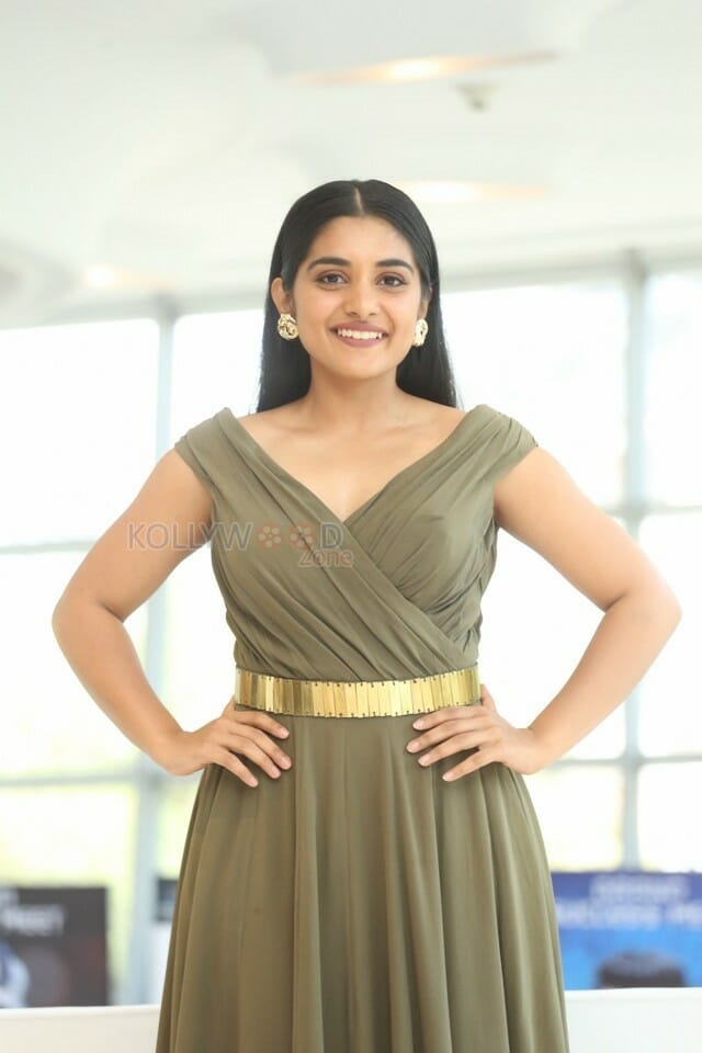 Actress Nivetha Thomas At Success Meet Photos