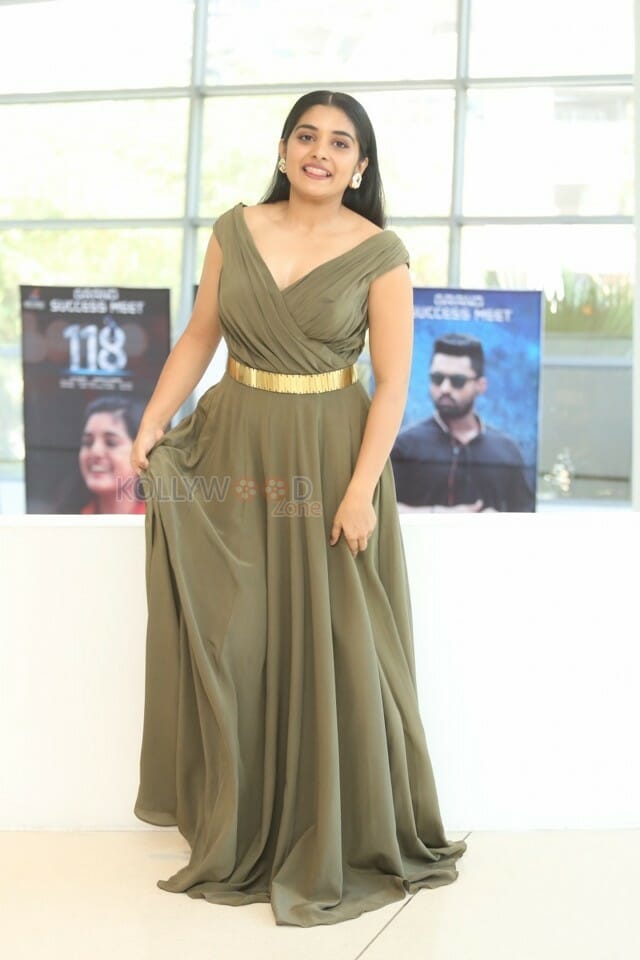 Actress Nivetha Thomas At Success Meet Photos