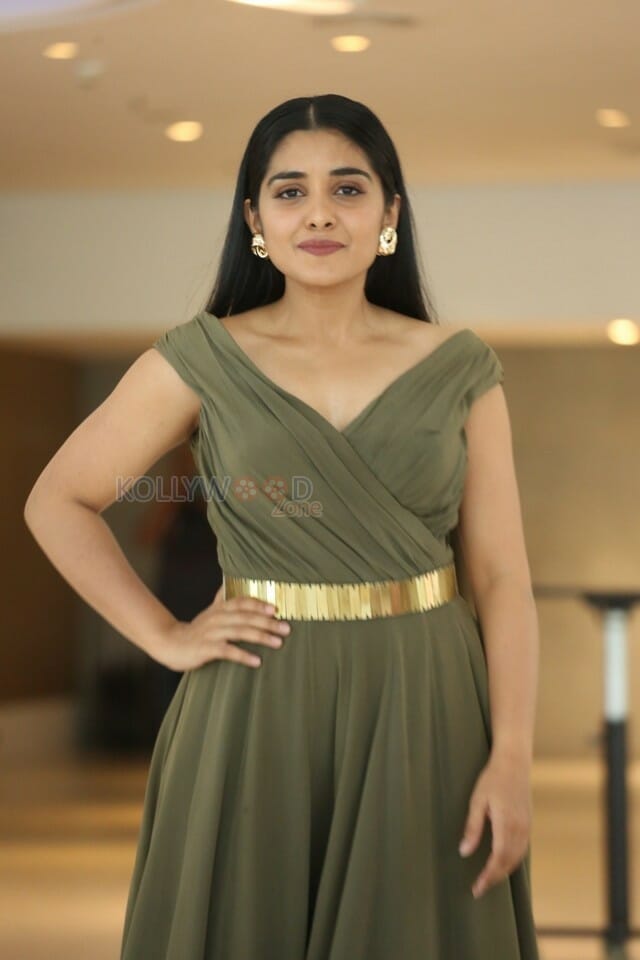 Actress Nivetha Thomas At Success Meet Photos