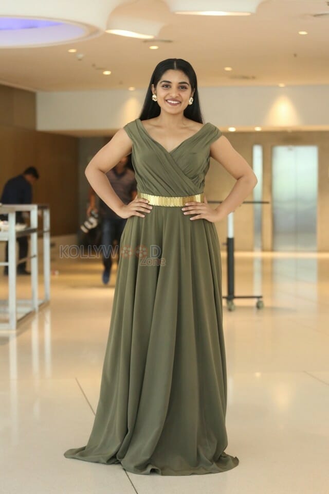 Actress Nivetha Thomas At Success Meet Photos