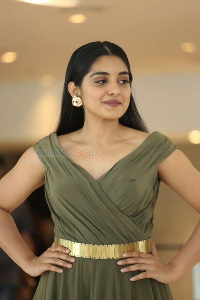 Actress Nivetha Thomas At Success Meet Photos