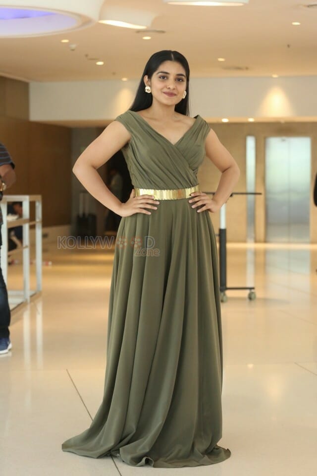 Actress Nivetha Thomas At Success Meet Photos