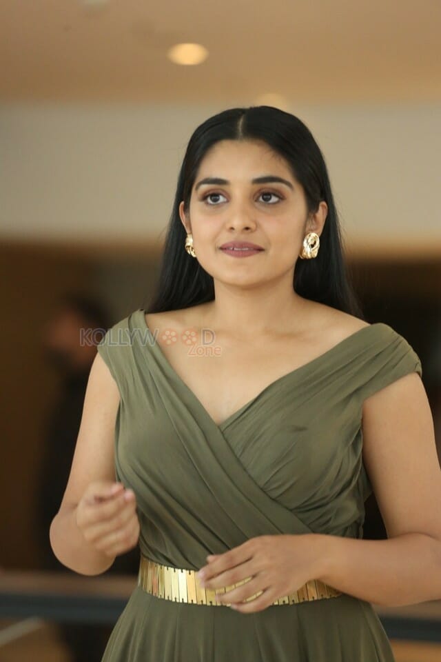 Actress Nivetha Thomas At Success Meet Photos