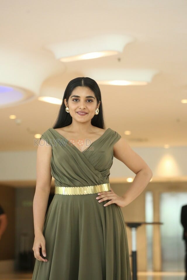 Actress Nivetha Thomas At Success Meet Photos