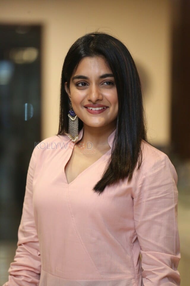 Actress Nivetha Thomas At Brochevarevarura Success Meet Pictures