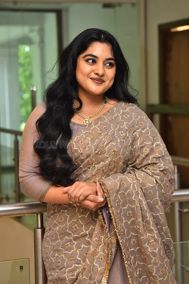 Actress Nivetha Thomas at 35 Chinna Katha Kadu Interview Pictures 12