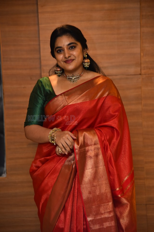 Actress Nivetha Thomas at 35 Chinna Katha Kadu Pre Release Event Photos 07