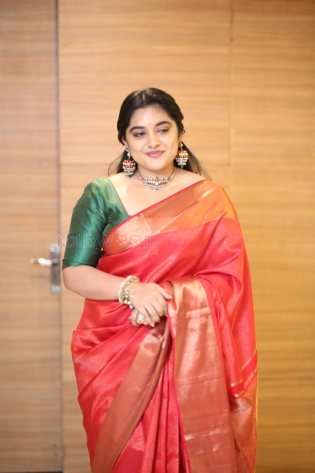 Actress Nivetha Thomas at 35 Chinna Katha Kadu Pre Release Event Photos 21