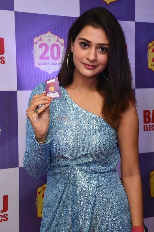 Actress Payal Rajput At The Launch Of Balaj Electronics Festival Offers Photos