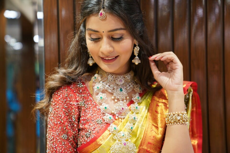 Actress Payal Rajput Showcases Collection At Brand Mandir Photos