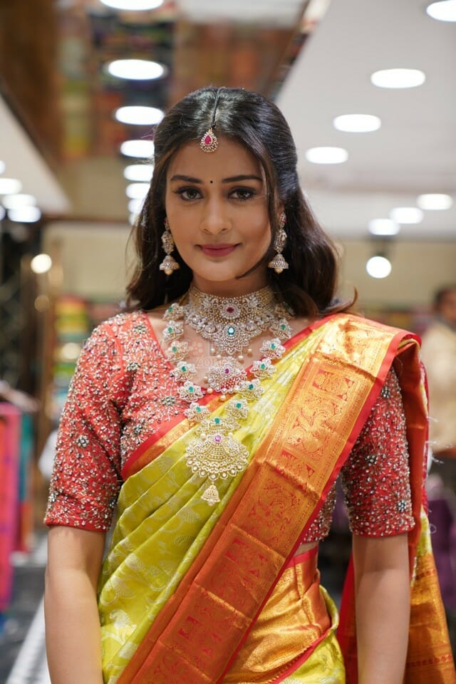 Actress Payal Rajput Showcases Collection At Brand Mandir Photos