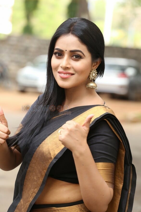 Actress Poorna At Avantika Movie Platinum Disc Function Photos