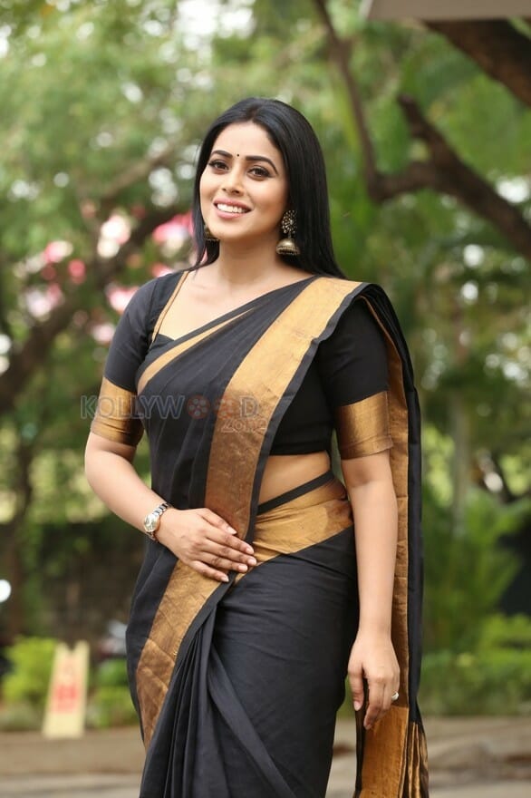 Actress Poorna At Avantika Movie Platinum Disc Function Photos