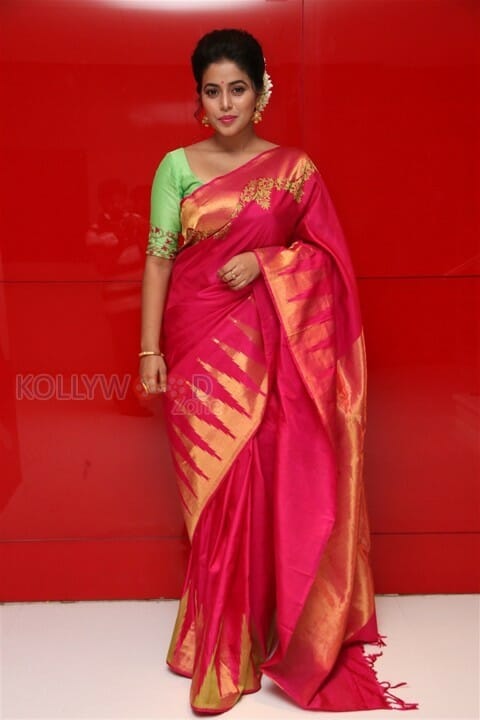 Actress Poorna At Savarakkathi Movie Trailer Launch Stills