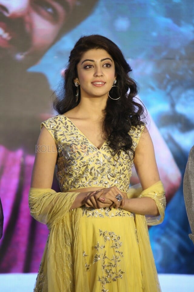 Actress Pranitha Subhash At Hello Guru Prema Kosame Success Meet Photos