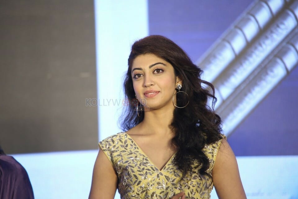 Actress Pranitha Subhash At Hello Guru Prema Kosame Success Meet Photos