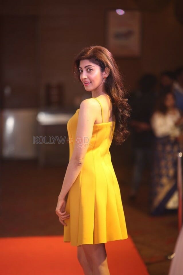 Actress Pranitha Subhash At Siima Th Edition Curtain Raiser Photos