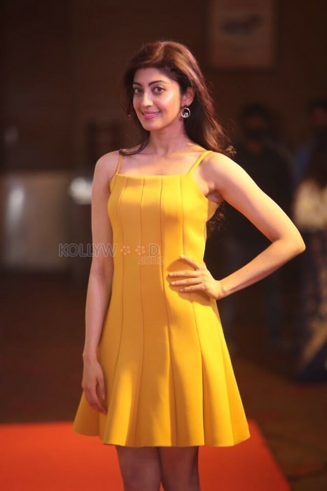 Actress Pranitha Subhash At Siima Th Edition Curtain Raiser Photos