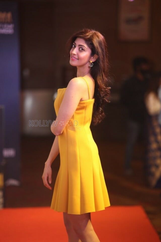 Actress Pranitha Subhash At Siima Th Edition Curtain Raiser Photos