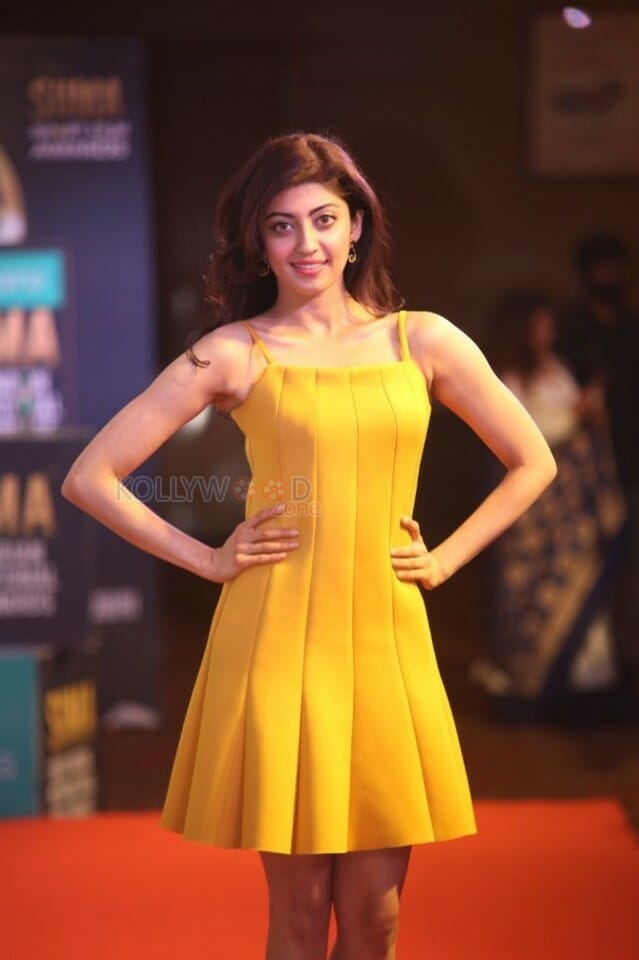 Actress Pranitha Subhash At Siima Th Edition Curtain Raiser Photos