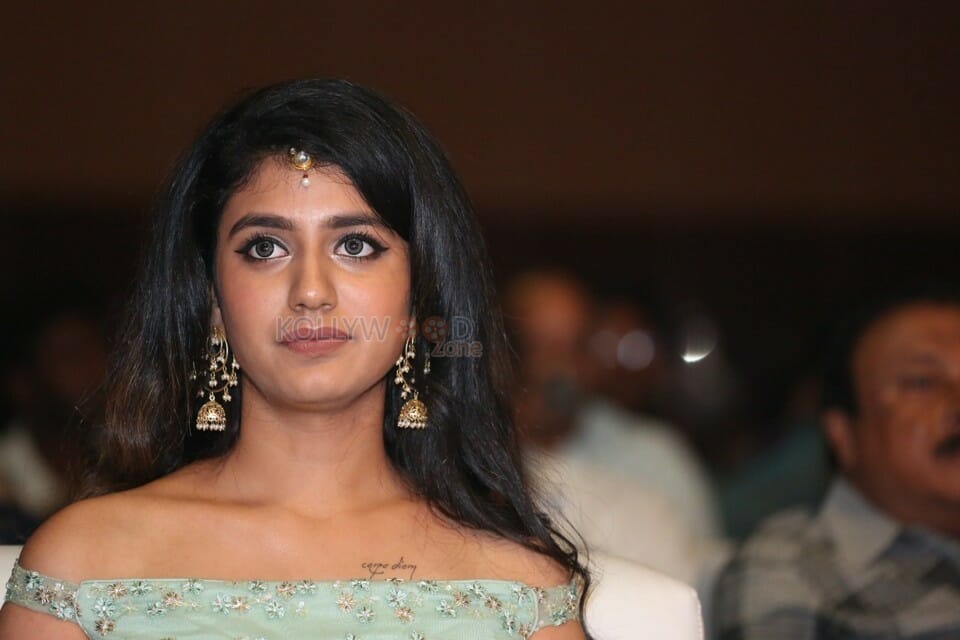 Actress Priya Prakash Varrier At Lover Day Audio Launch Pictures