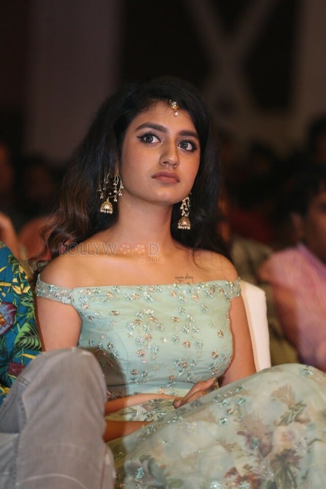 Actress Priya Prakash Varrier At Lover Day Audio Launch Pictures