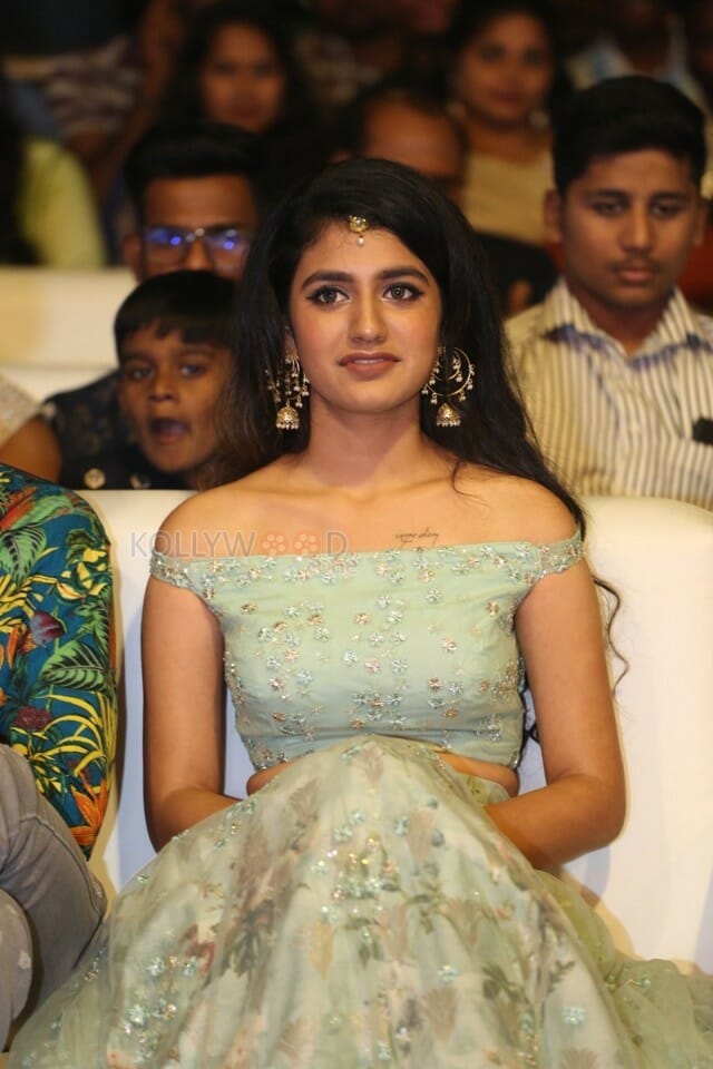 Actress Priya Prakash Varrier At Lover Day Audio Launch Pictures