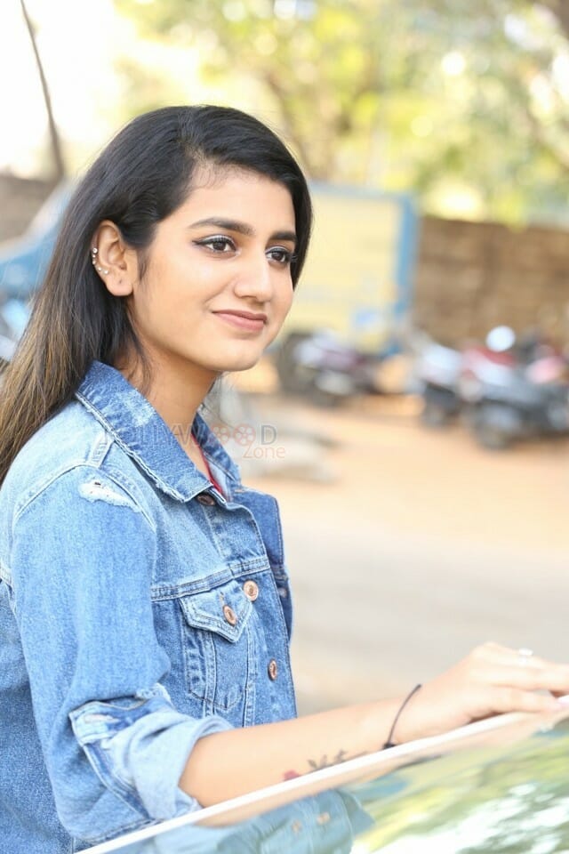 Actress Priya Prakash Varrier Interview Pictures