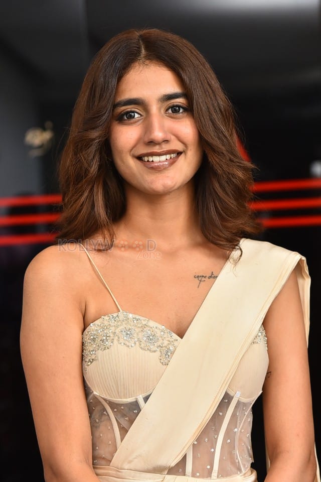 Actress Priya Prakash Varrier at Good Bad Ugly Press Meet Pictures 01