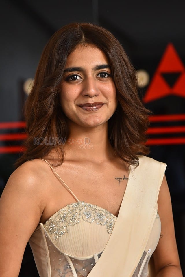 Actress Priya Prakash Varrier at Good Bad Ugly Press Meet Pictures 04