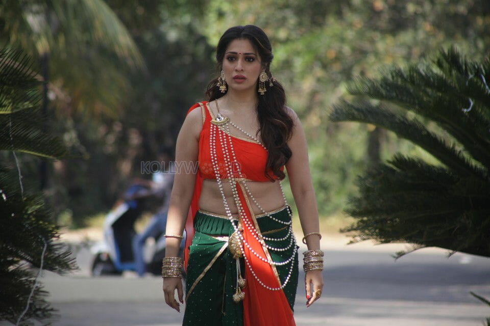 Actress Raai Laxmi Stills In Nagakanya Movie