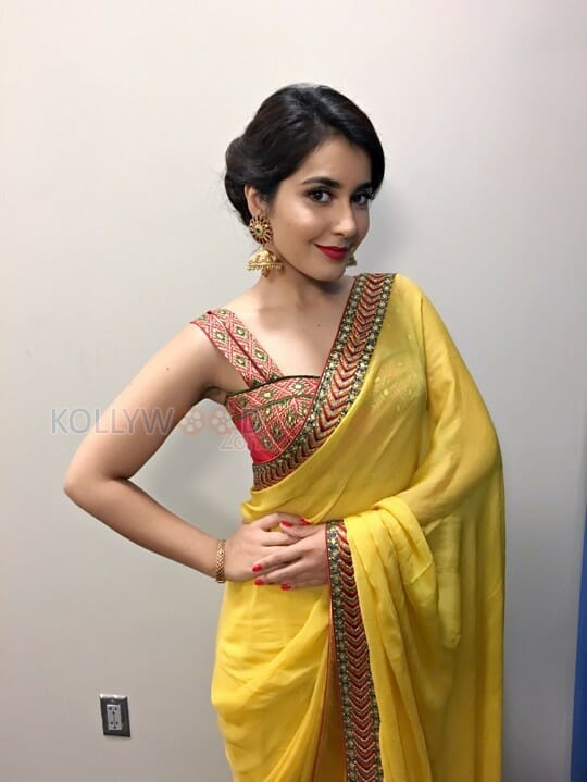 Actress Raashi Khanna Saree Photos