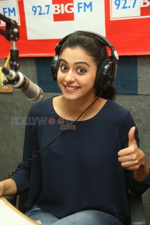 Actress Rakul Preet Singh At Big Fm Photos