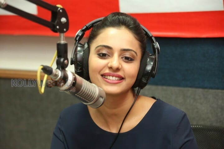 Actress Rakul Preet Singh At Big Fm Photos