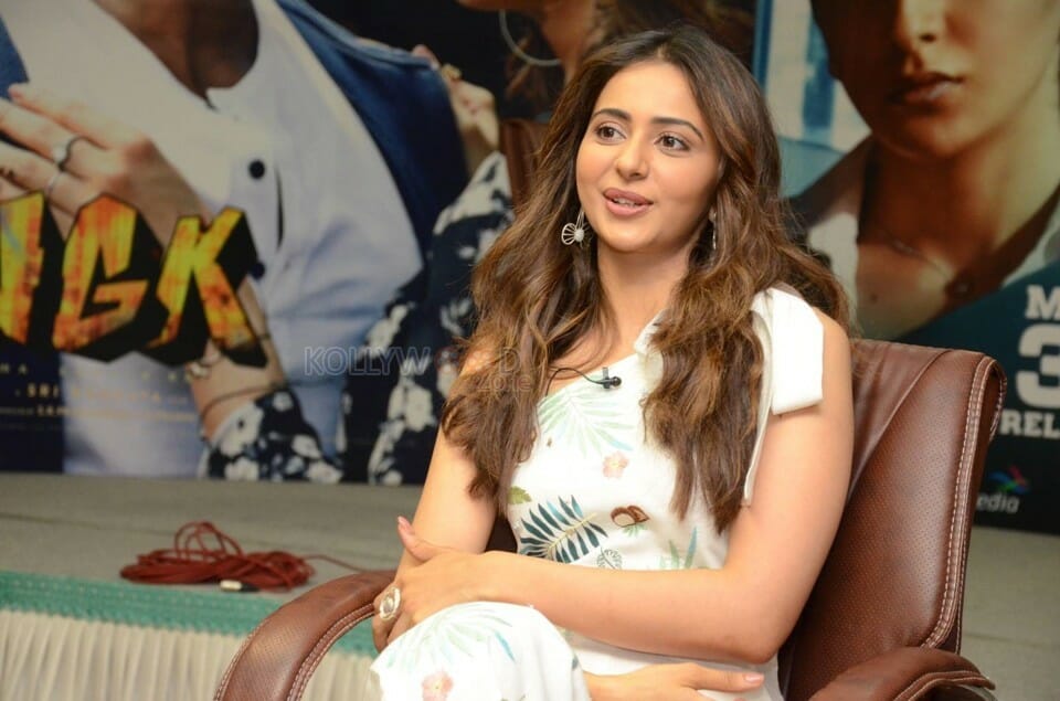 Actress Rakul Preet Singh At Ngk Interview Photos