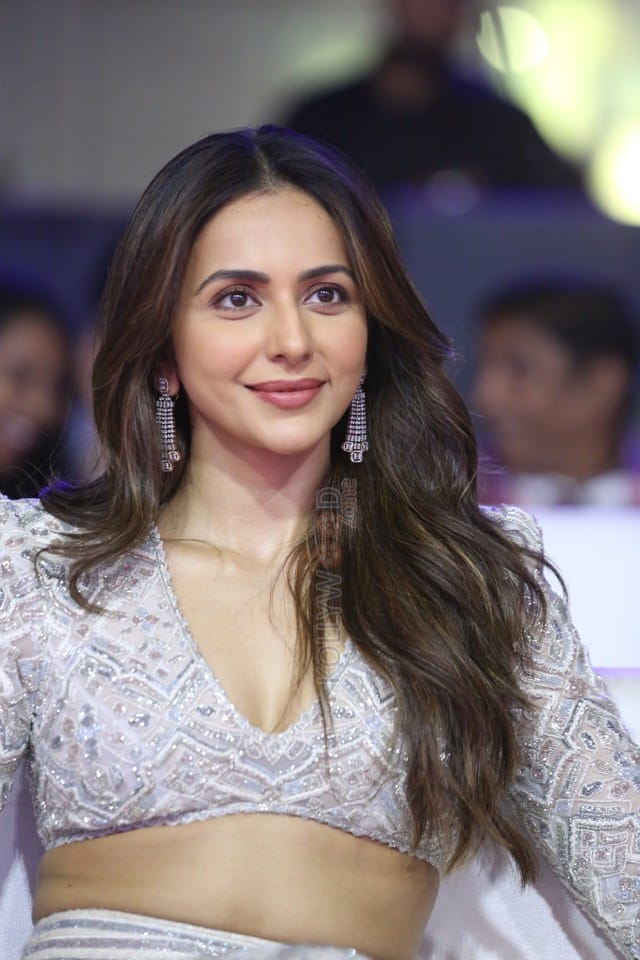 Actress Rakul Preet Singh at Indian 2 Movie Pre Release Event Pictures 24