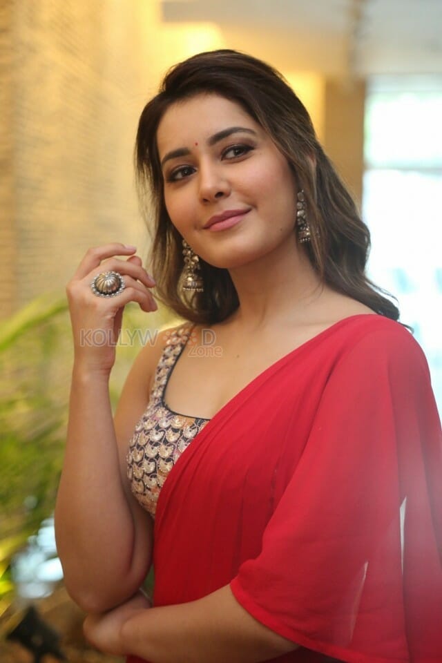 Actress Rashi Khanna At Production No Launch Photos