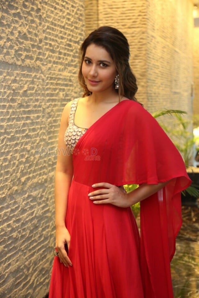 Actress Rashi Khanna At Production No Launch Photos