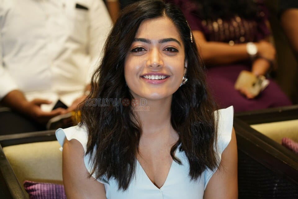 Actress Rashmika Mandanna As Sanipro Brand Ambassador Photos