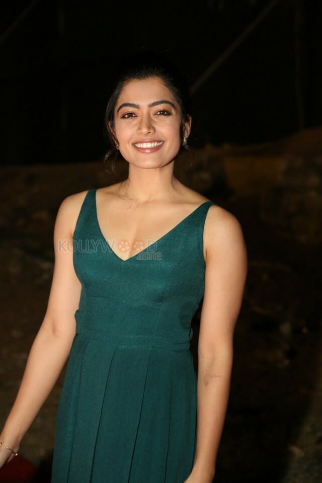 Actress Rashmika Mandanna At Bheeshma Movie Pre release Event Pictures