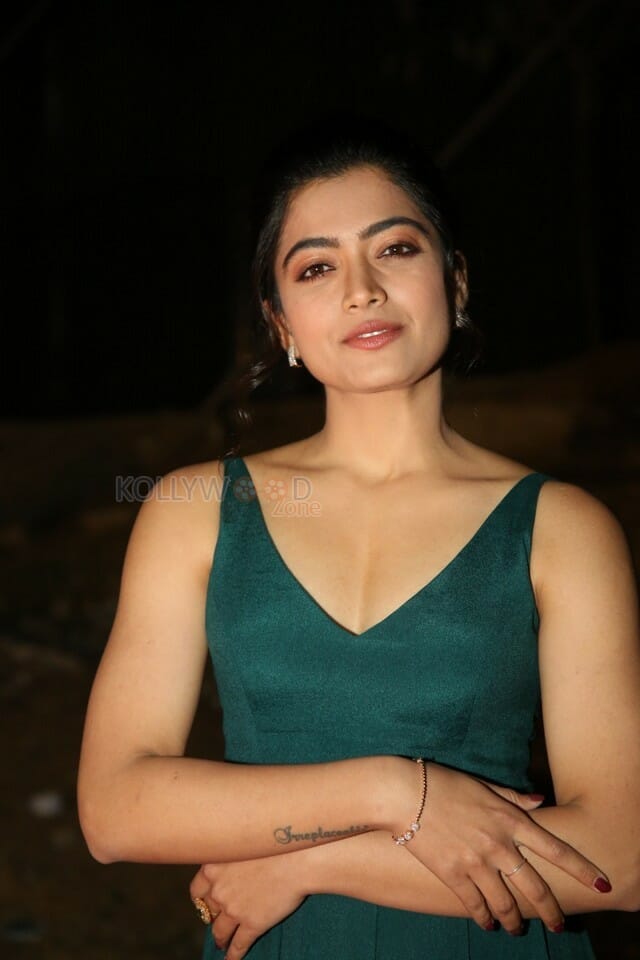 Actress Rashmika Mandanna At Bheeshma Movie Pre release Event Pictures