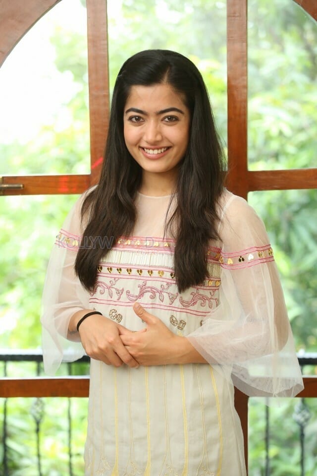 Actress Rashmika Mandanna At Dear Comrade Interview Photos