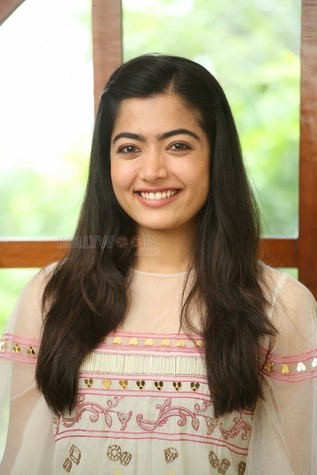 Actress Rashmika Mandanna At Dear Comrade Interview Photos