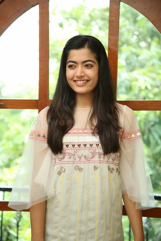 Actress Rashmika Mandanna At Dear Comrade Interview Photos