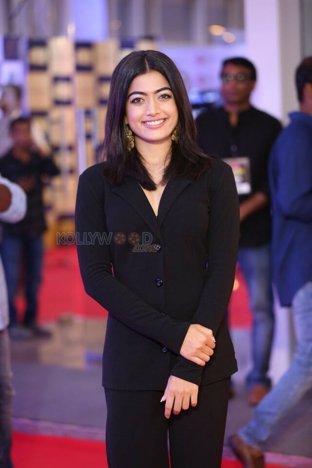 Actress Rashmika Mandanna At Mirchi Music Awards Photos